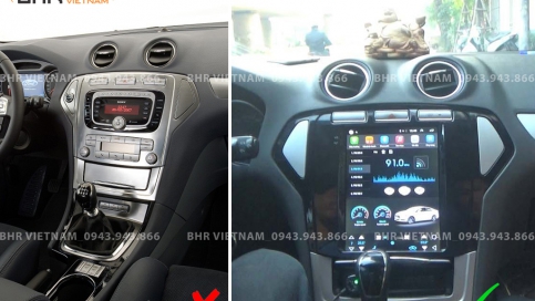 Màn hình DVD Android Tesla Ford Mondeo 2008 - 2014